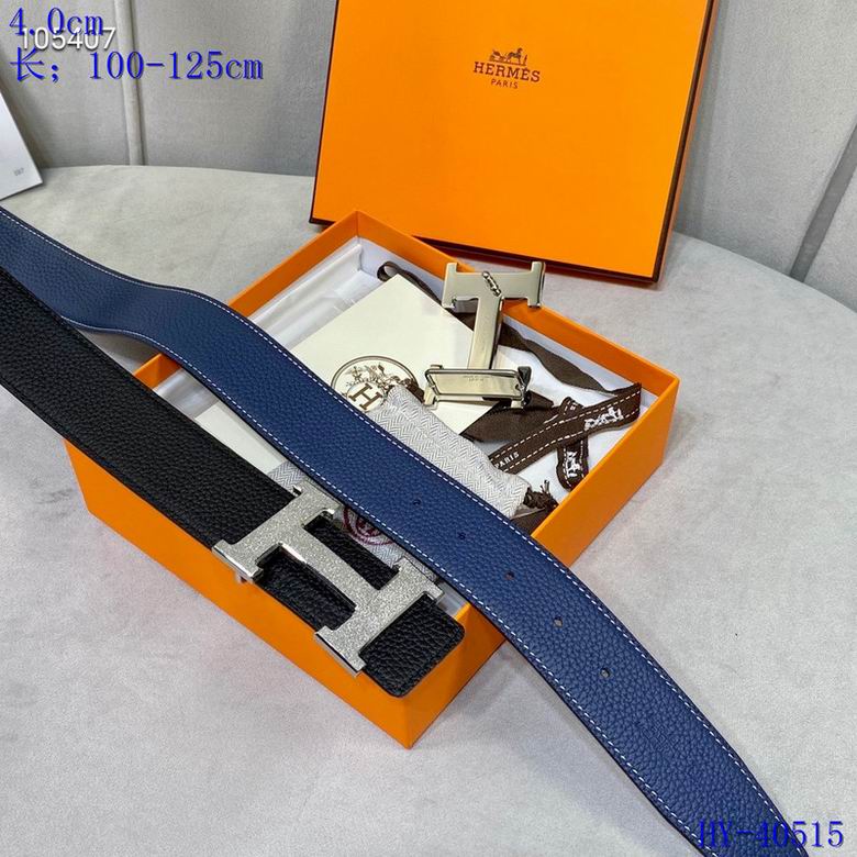 Iconic Reversible Leather Belt