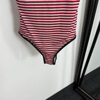 Stripped Swimsuit