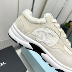 Luxury Embroidered Velvet Sneakers