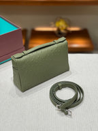 Loro Ostrich Leather Clutch 19