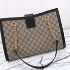 Lock Leather Bag
