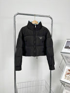 Short Black Down Jacket