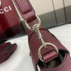 Crossbody Bag Ancora Red Leather